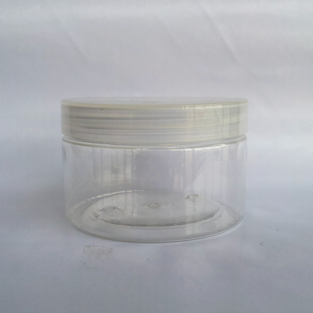 wholesale empty 300ml plastic clear Cream Jar, 10 oz Lotion Bottle Gel Container,10 ounce Cream Case Makeup Jar