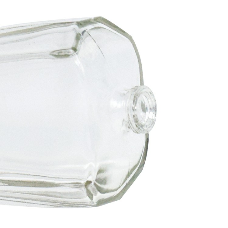 wholesale empty 70ml 2.5oz transparent perfume packaging personal care sprayer glass bottle