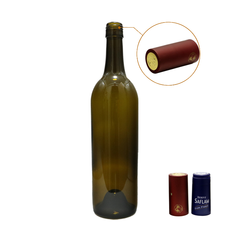 wholesale empty 750ml Bordeaux Rose wine glass bottle CY-017