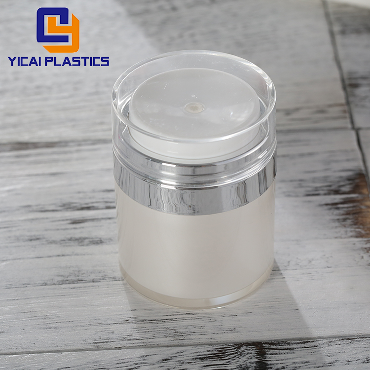 wholesale empty airless pump cream jar,face cream containers