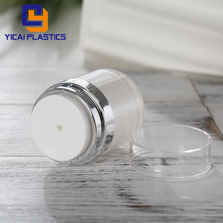 wholesale empty airless pump cream jar,face cream containers