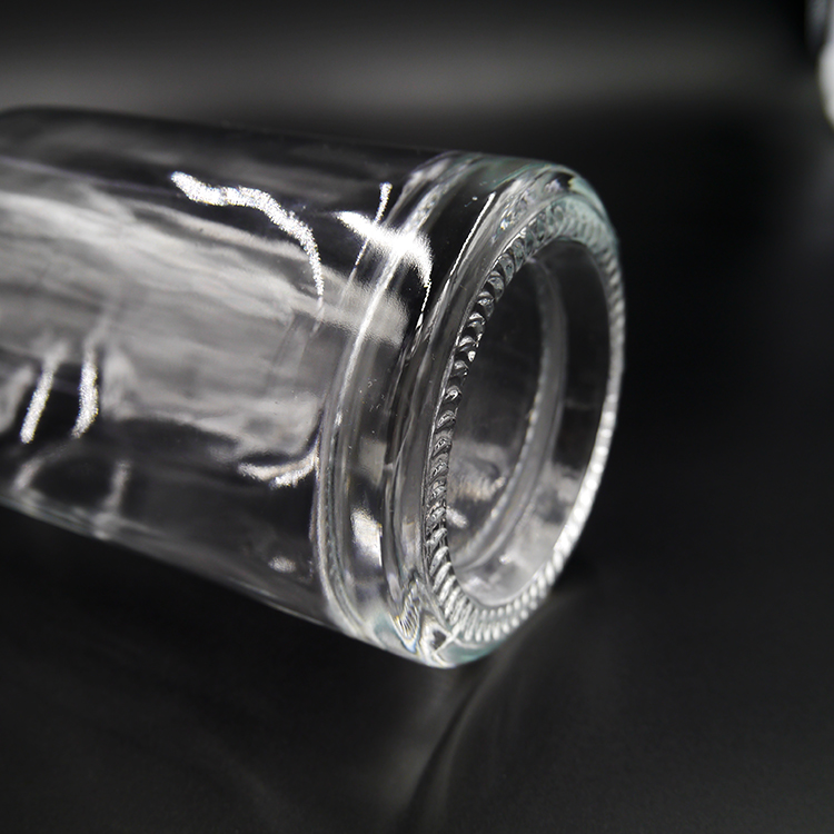 wholesale empty fancy high flint glass custom logo vodka bottles glass 750ml 75cl spirit liquor glass vodka bottle