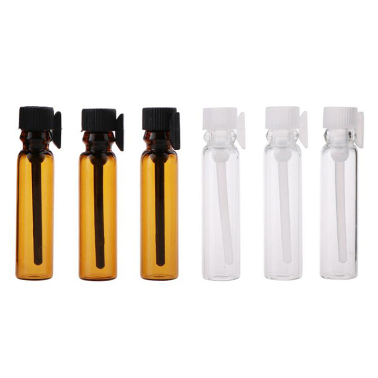 wholesale empty glass sample vials perfume bottle 1ml 2ml 3ml 5ml 10ml mini pocket glass perfume bottle