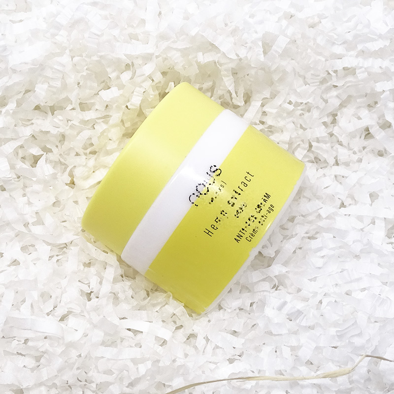 wholesale empty natural cosmetics containers square face cream glass jars