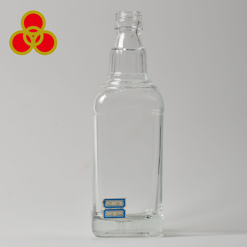 wholesale flint liquor glass bottle 750ml for whiskey