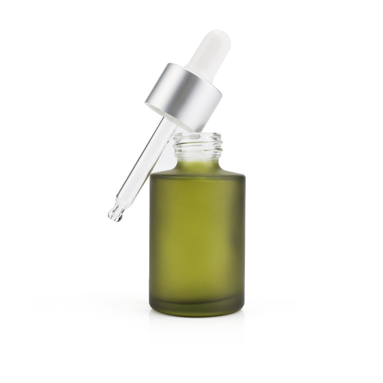 wholesale frosted wine red green amber clear blue essential oil bottles 10ml 20ml 30ml 50ml 100ml glass dropper bottle
