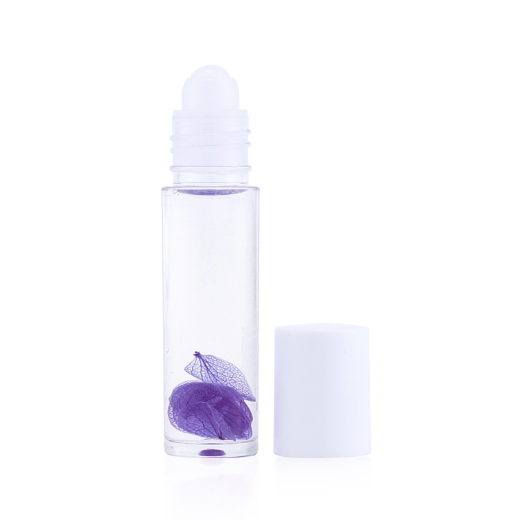 wholesale glass body oil bottles roll on deodorant bottles 5ml 10ml cosmetic packing clear roller ball bottle