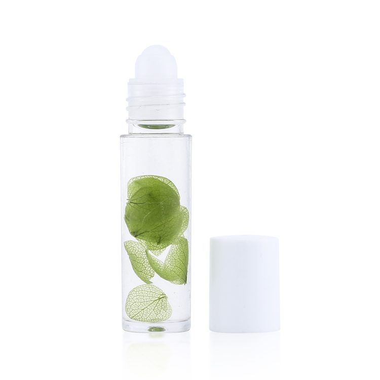 wholesale glass body oil bottles roll on deodorant bottles 5ml 10ml cosmetic packing clear roller ball bottle