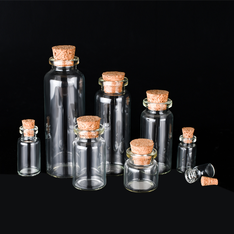 wholesale glass bottle tube dried flowers container clear amber 10ml 20ml 50ml 80ml 100ml 150ml glass vials