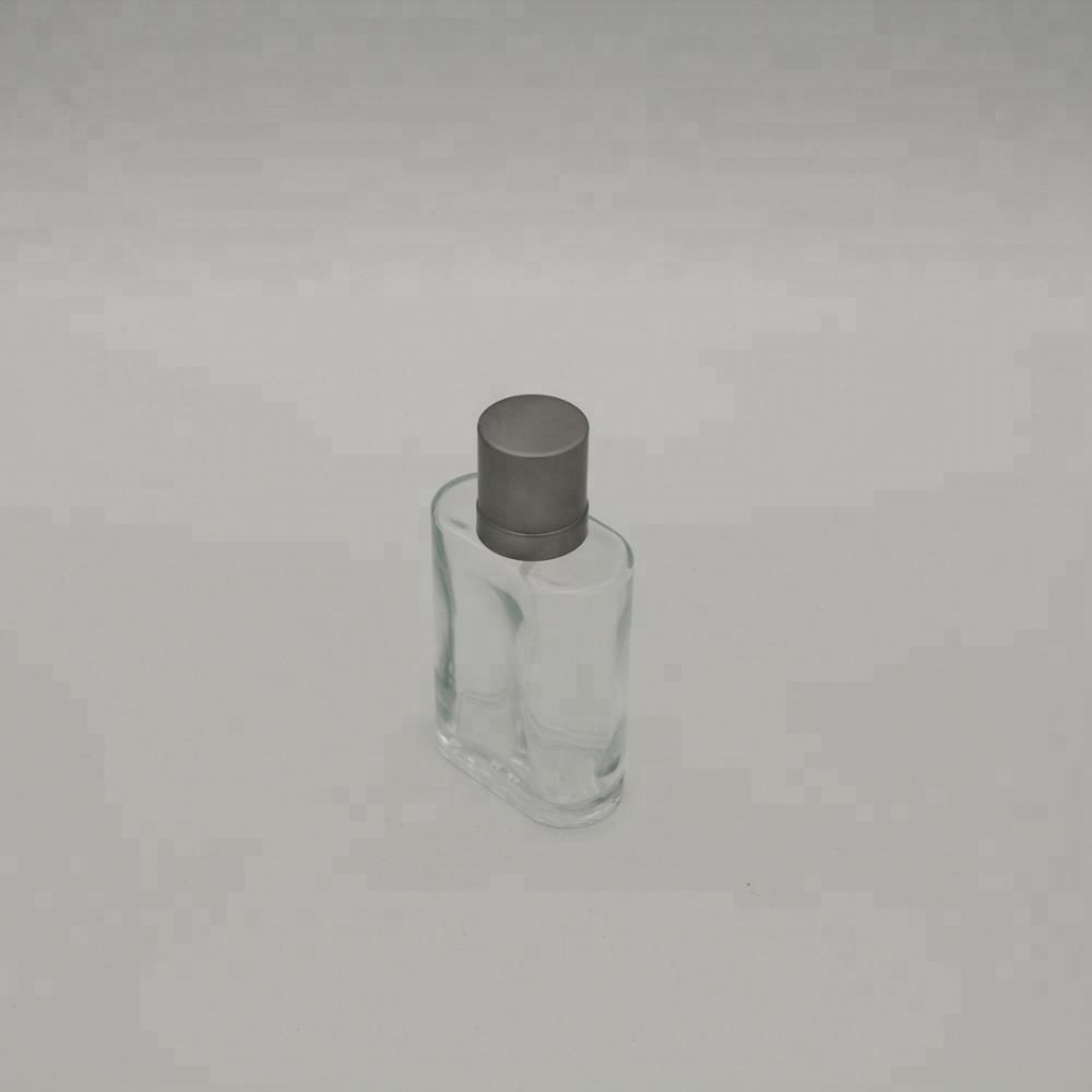 wholesale glass custom designer perfume bottles with aluminium cap