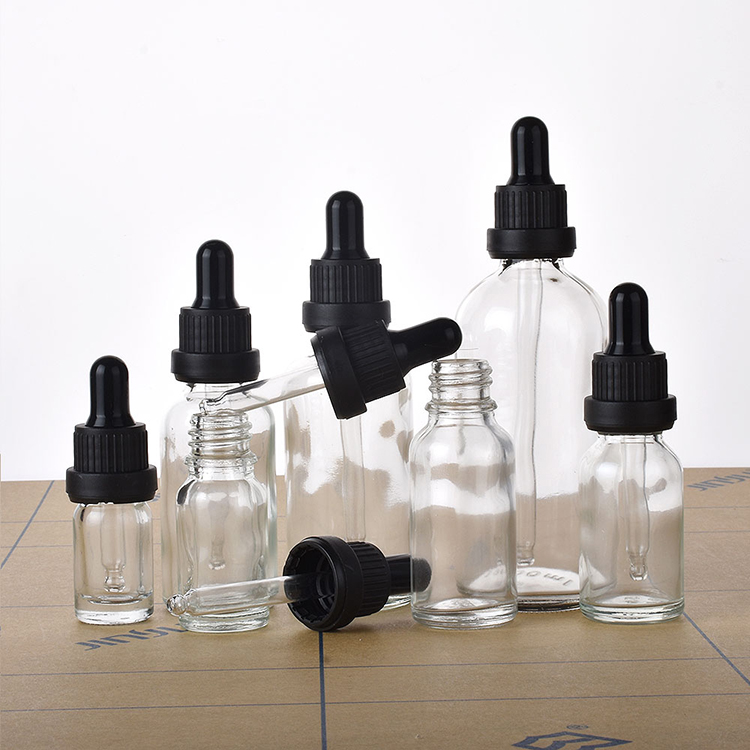wholesale glass liquid bottles 10ml 15ml 20ml 30ml clear glass liquor bottle