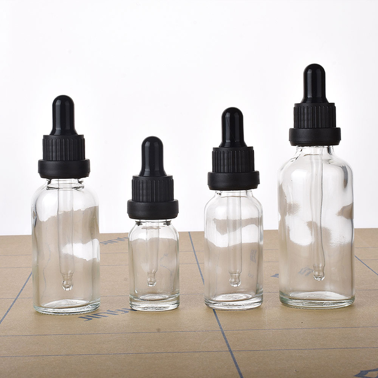 wholesale glass liquid bottles 10ml 15ml 20ml 30ml clear glass liquor bottle