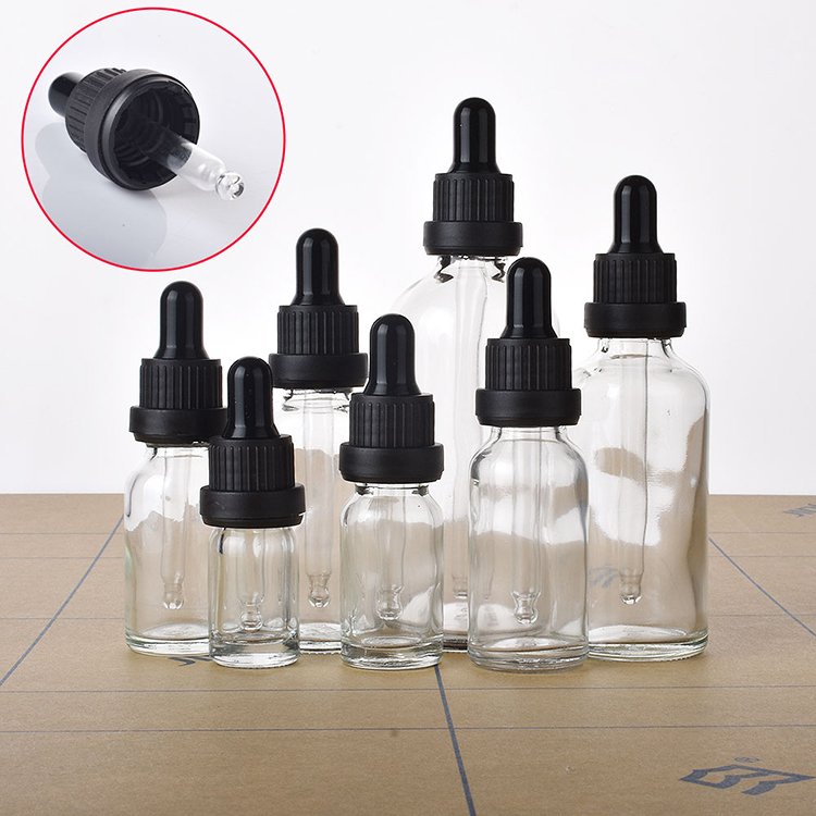 wholesale glass liquid bottles 10ml 15ml 20ml 30ml clear glass liquor bottle