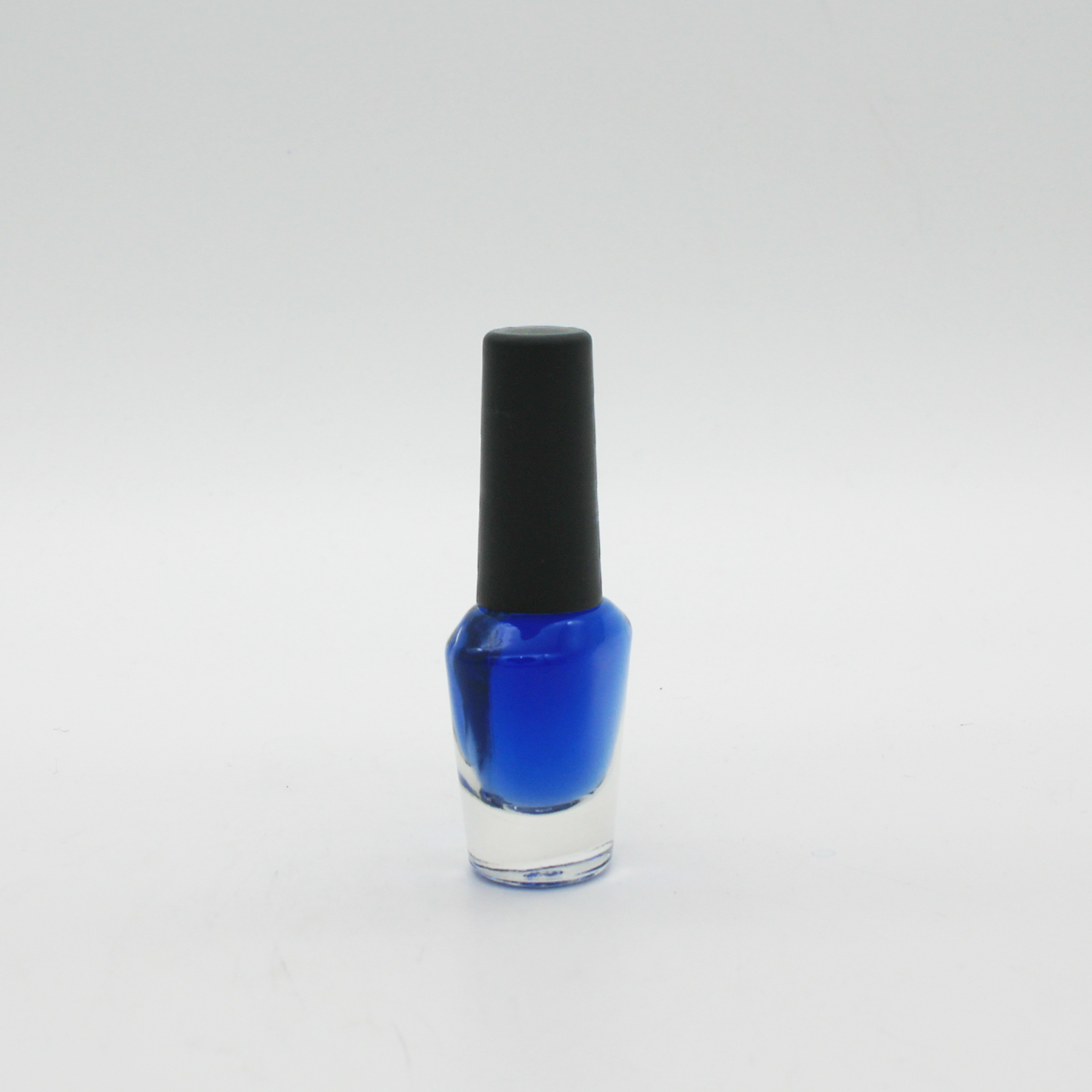 wholesale high end fancy luxury empty clear 12ml nail polish glass bottle