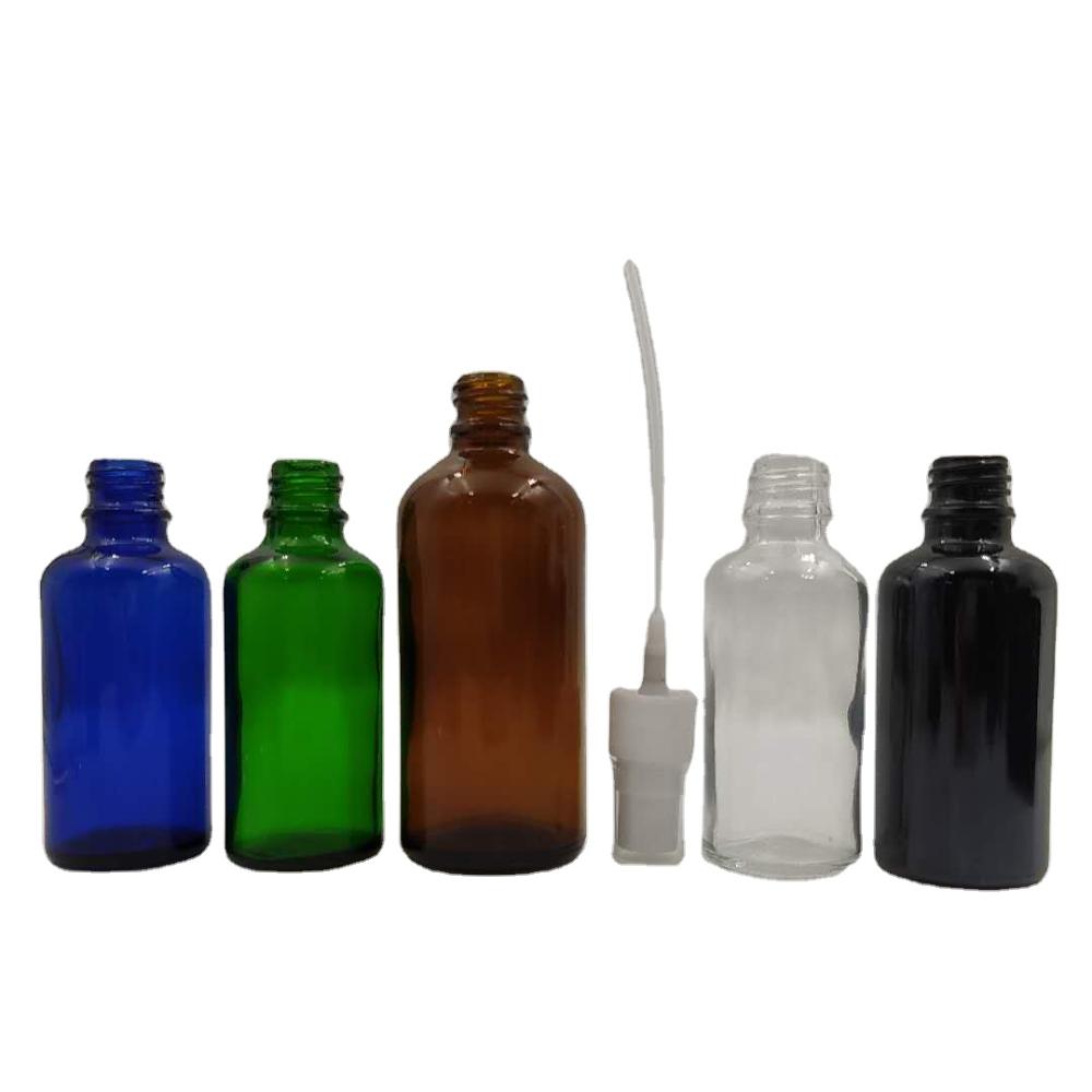 wholesale high quality 50ml amber glass dropper bottle for essential oil