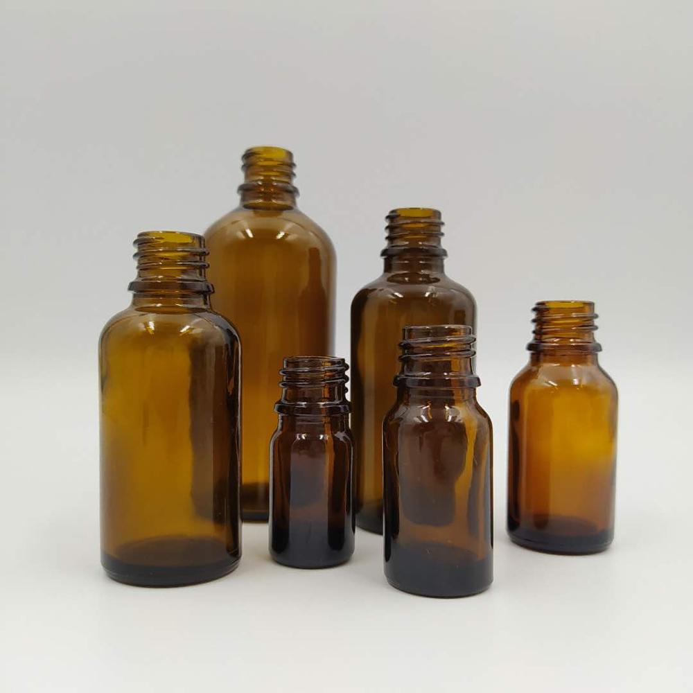 wholesale high quality 50ml amber glass dropper bottle for essential oil
