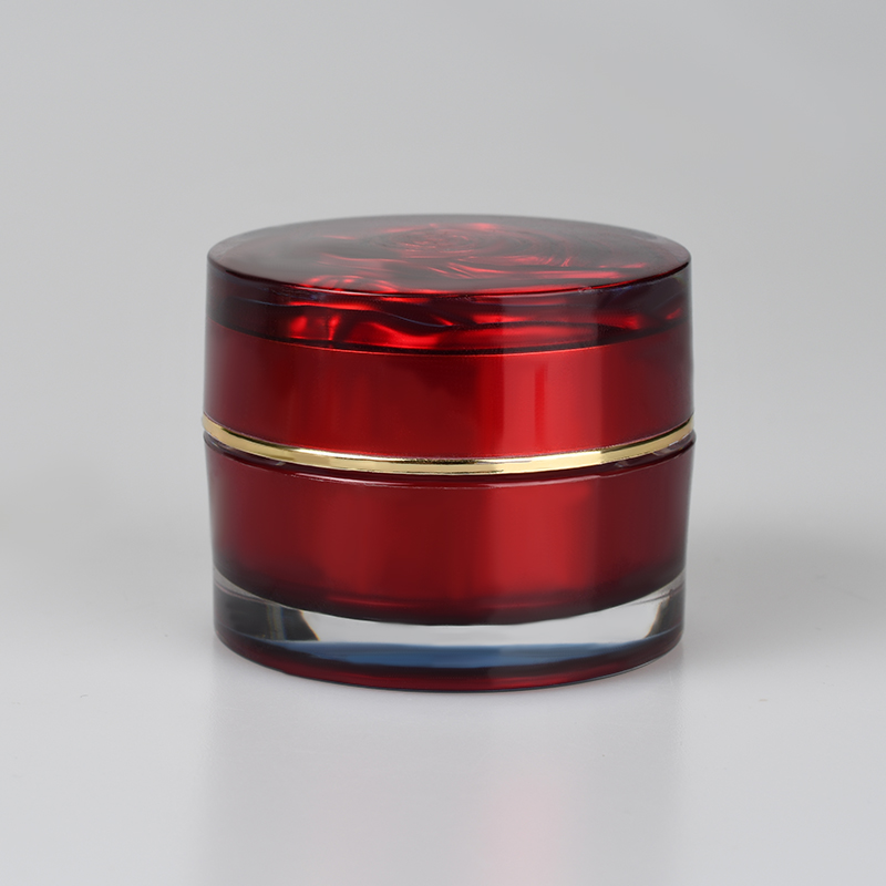 wholesale high quality cosmetic container double wall cream jar 10g