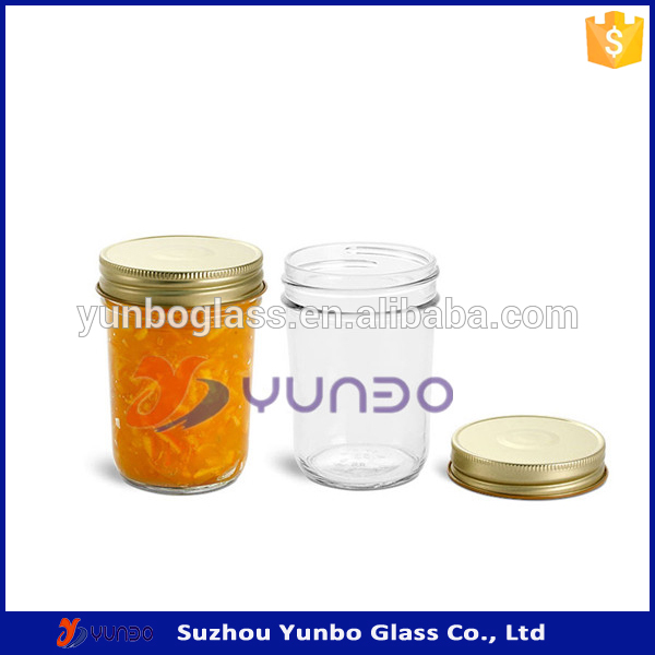 wholesale jelly jars 8 oz mason jar for jam, 250 ml mason jars for coconut oil, honey