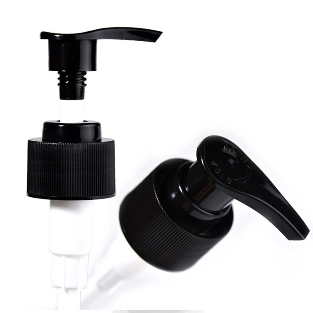 wholesale large size 300ml 500ml cosmetic container packaging plastic pet shampoo bottle with black pump cap