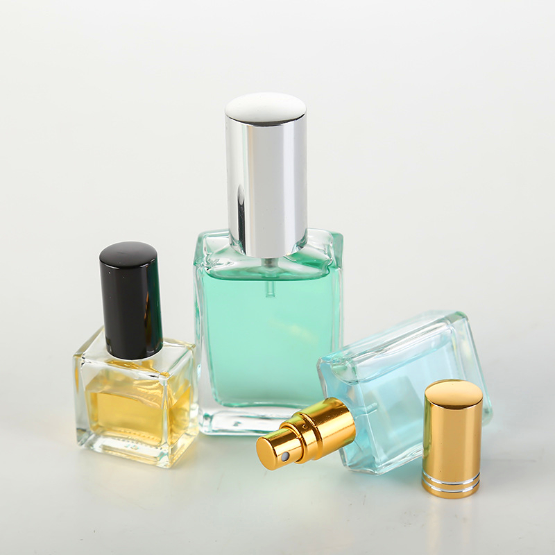 wholesale luxury 30ml 35ml 60ml 50ml 100ml refillable custom matte essential design cap clear spray empty glass perfume bottles