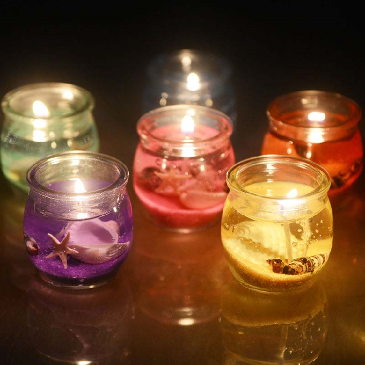wholesale luxury custom empty matte black candle holder metal frosted glass candle jars with wooden lids in bulk