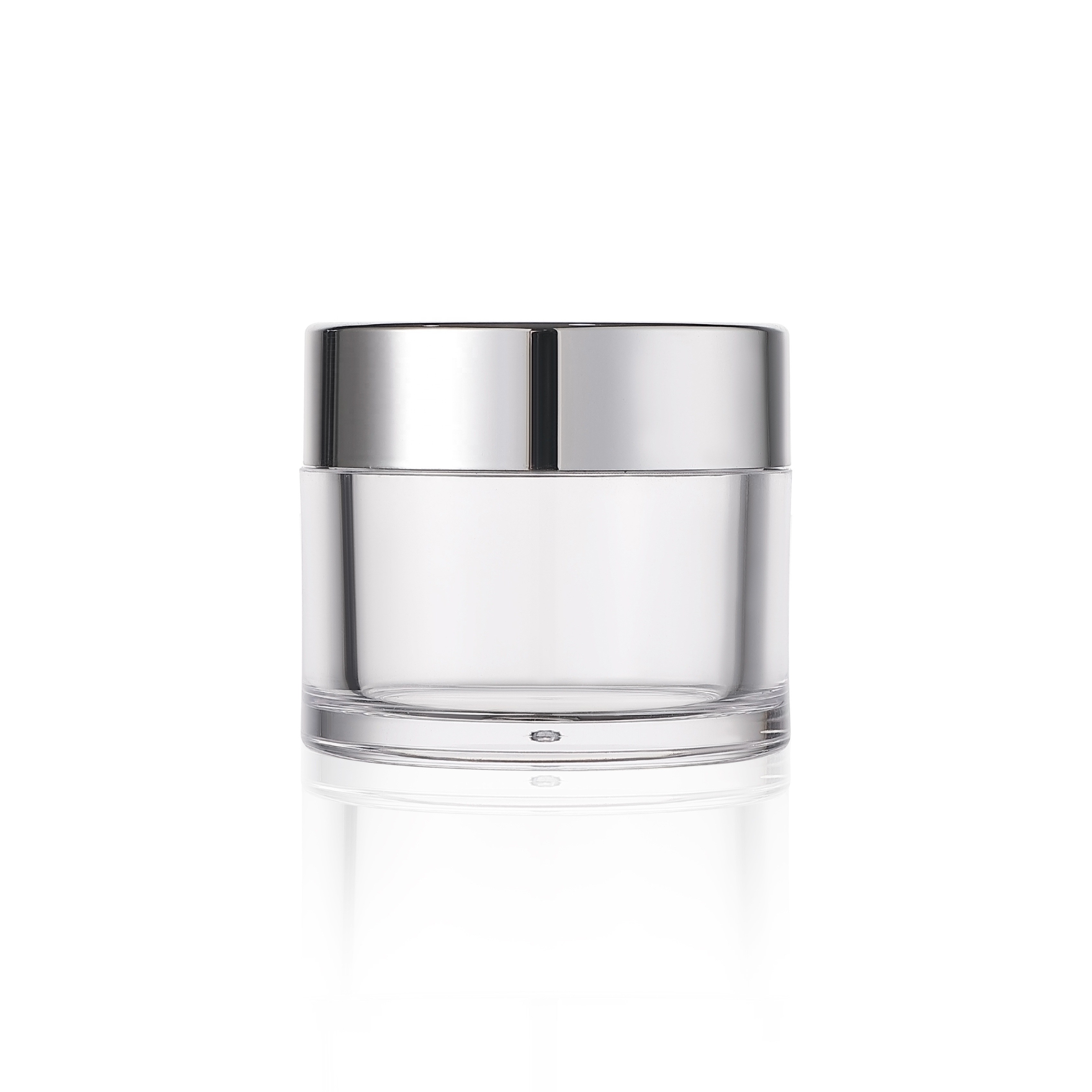 wholesale mini 3g,5g pink empty plastic jar for uv gel polish acrylic nail powder and face cream