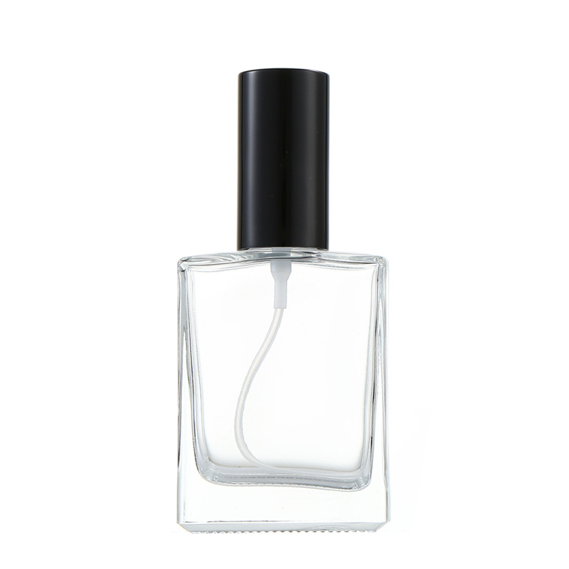 wholesale multi-capacity refillable travel custom cheap empty cosmetic glass perfume spray bottles