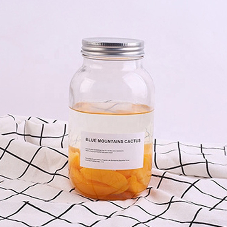 wholesale new products 100ml 4oz 150ml airtight glass wide mouth jar with tinplate lids for kitchen food bath salt DIY container
