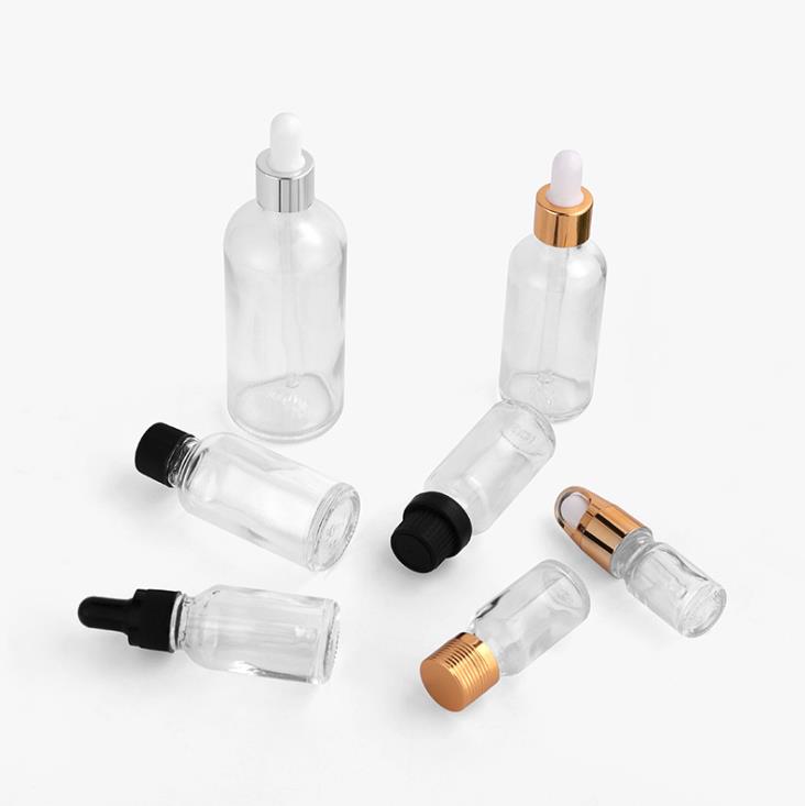 wholesale new type serum 30ml pink glass dropper bottle for essential oil