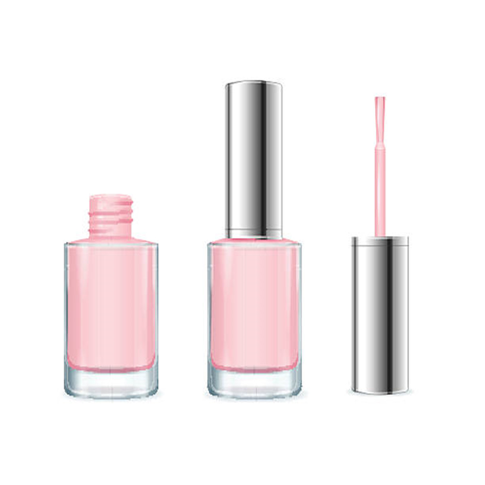 wholesale personalized private label 10ml 15ml custom round empty Wearable Nail Polish Bottle