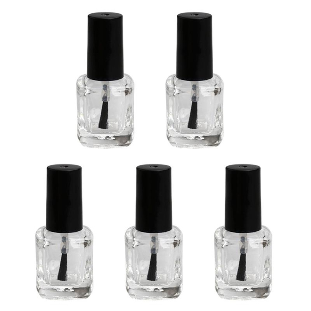 wholesale personalized private label 10ml 15ml custom round empty Wearable Nail Polish Bottle
