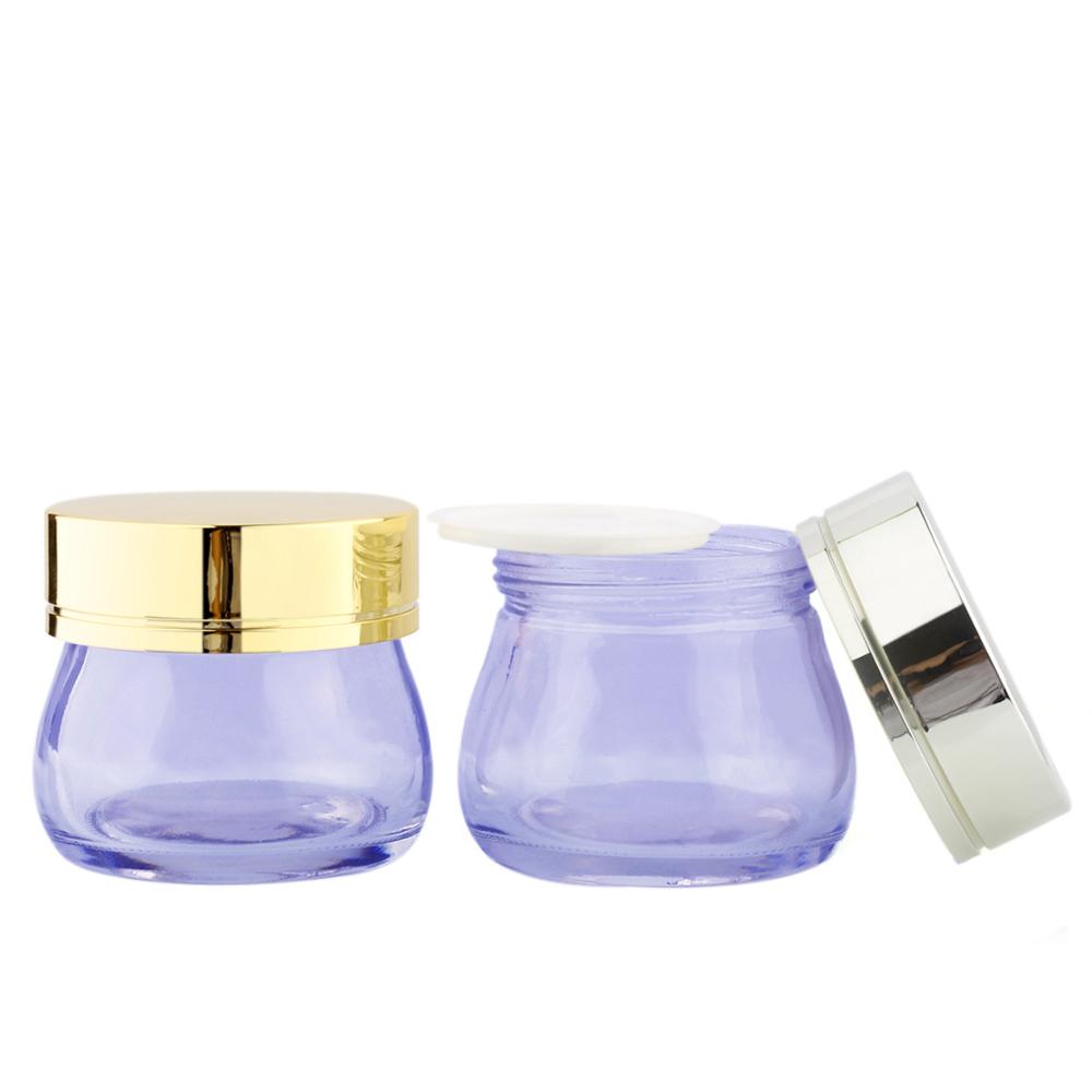 wholesale pink blue clear jar balm container 100g 200 gram cream jar