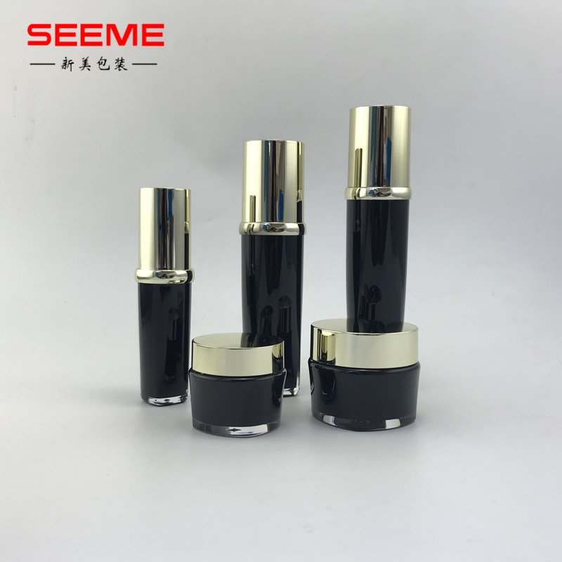 wholesale plastic bottles 30ml empty special square shape lotion pump bottle