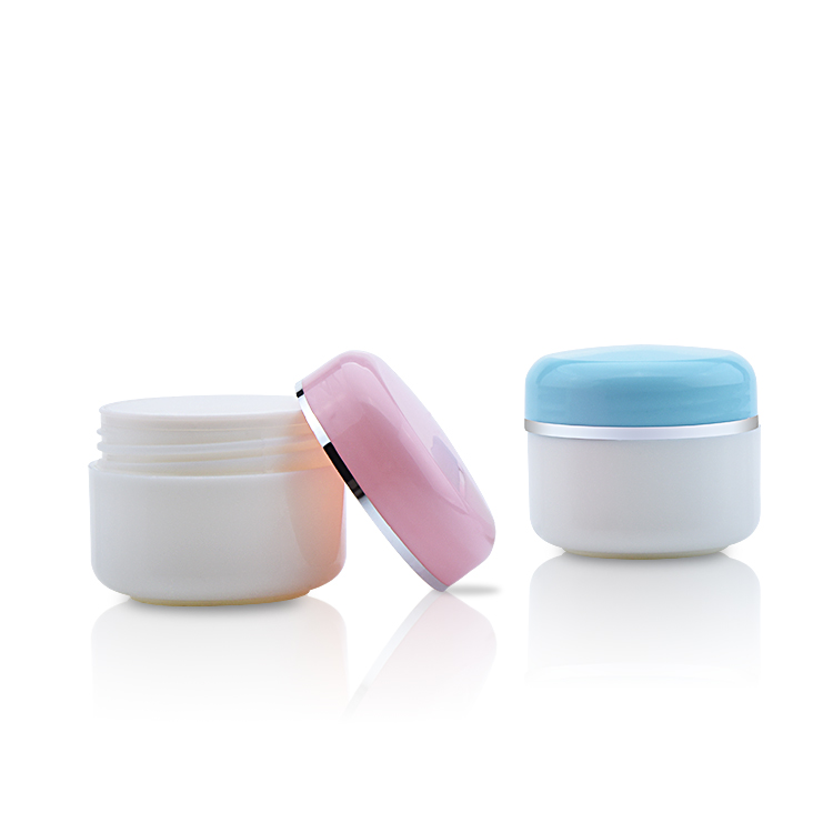 wholesale plastic cosmetic packaging cream jar custom size and logo pp cream jars