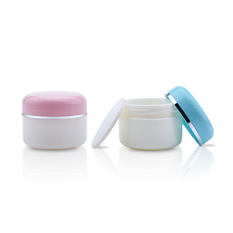 wholesale plastic cosmetic packaging cream jar custom size and logo pp cream jars