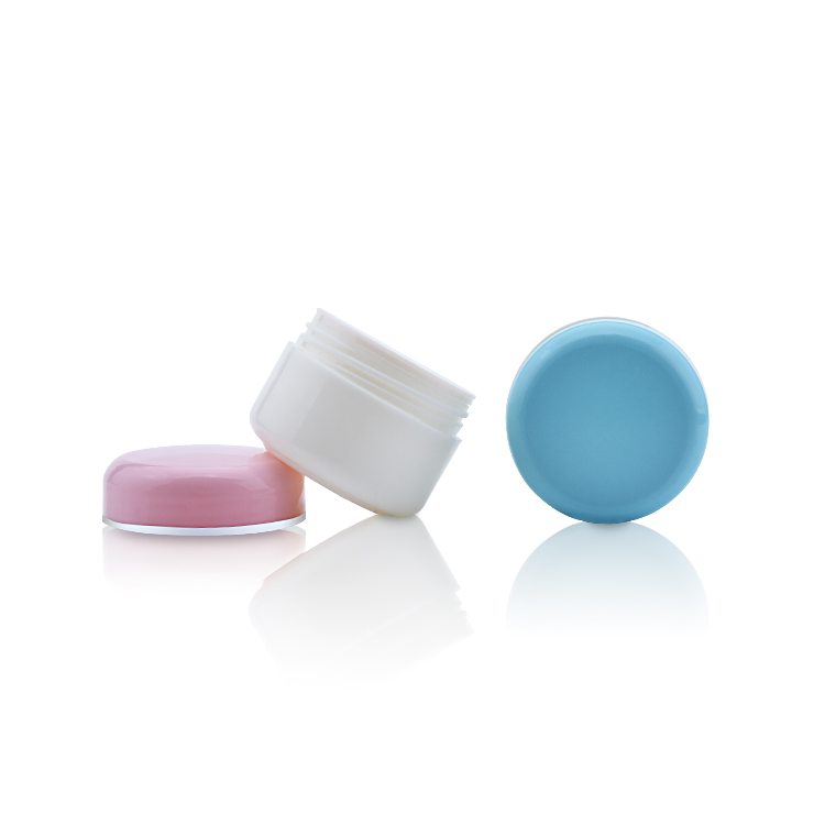 wholesale plastic cosmetic packaging cream jar custom size and logo pp cream jars