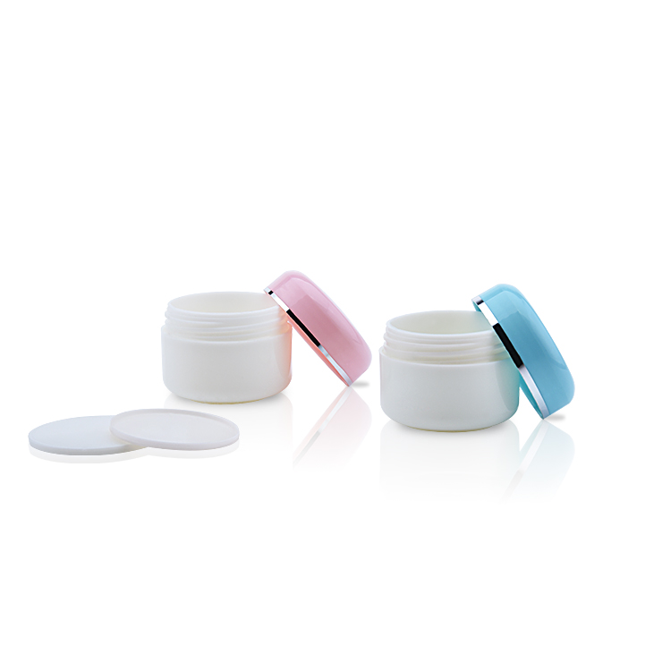 wholesale plastic cosmetic packaging cream jar custom size and logo pp cream jars