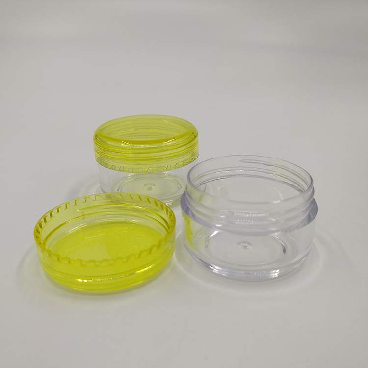 wholesale ps jar free sample 5g cream container 5 ml travel size 5ml cosmetic jar