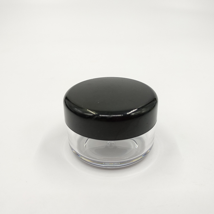 wholesale ps jar free sample 5g cream container 5 ml travel size 5ml cosmetic jar