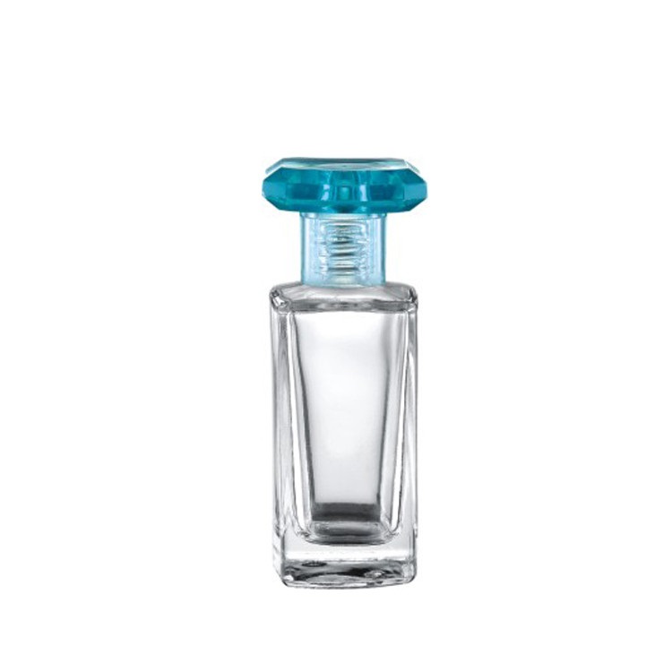 wholesale rectangle shape printing label custom made cheap round 30ml glass perfume bottle