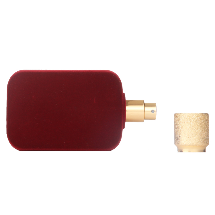 wholesale red 75ml atomiser bottles screw spray pump perfume bottle glass