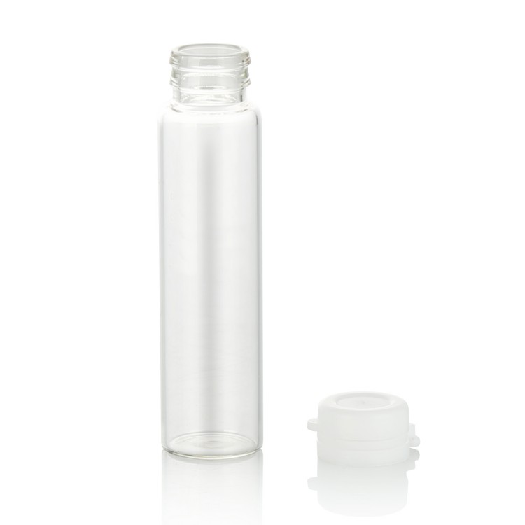 wholesale refillable empty portable 5ml 10ml clear glass vial with cap