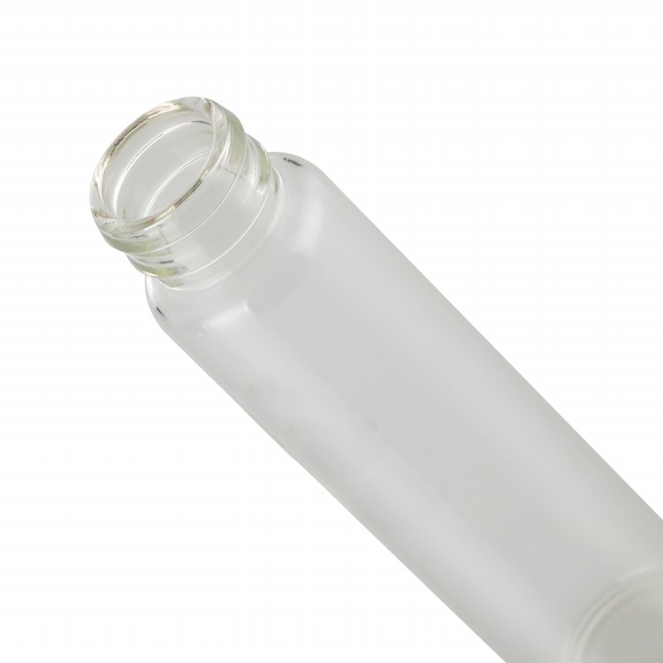 wholesale refillable empty portable 5ml 10ml clear glass vial with cap