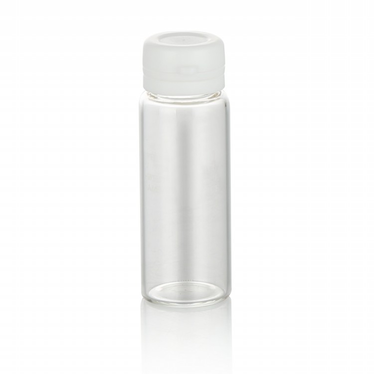 wholesale refillable empty portable 5ml 10ml clear glass vial with cap
