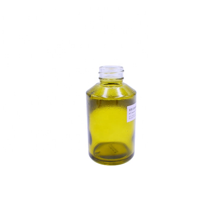 wholesale refilling empty fine mist sprayer 120ml 125ml sloping shoulder olive green glass cosmetic bottle