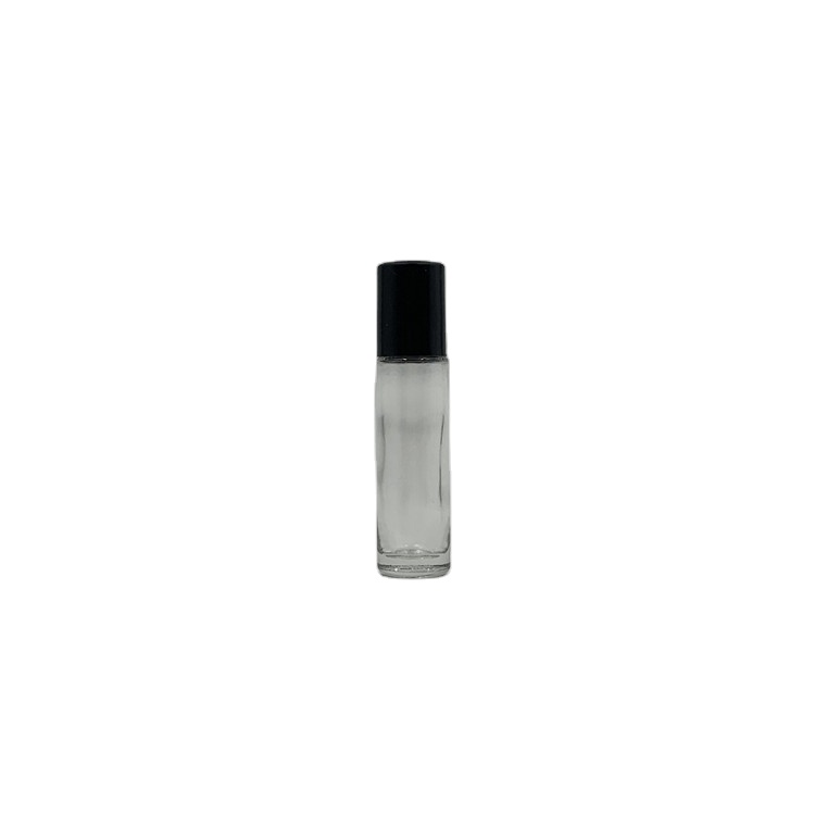 wholesale roller ball bottle essential oil 10ml clear empty roll on bottle with cap