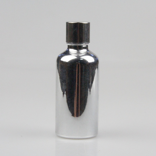 wholesale screen silk printing aluminum bottles luxury cosmetic bottle