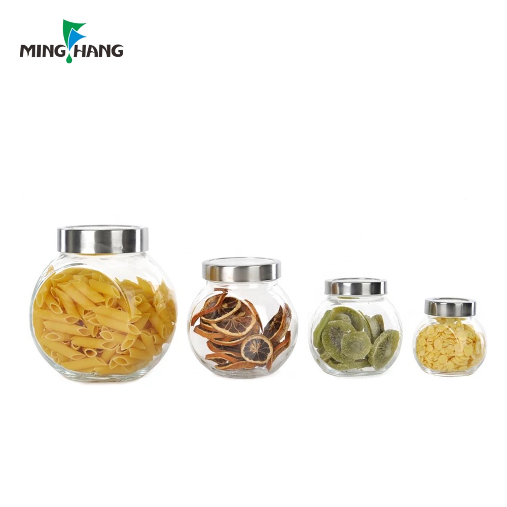 wholesale spice honey storage jars baby mezcal fairdale  condiment  glass bottle with screw lid for food