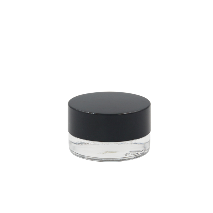 wholesale storage clear glass container skincare eye cream lotion glass jar