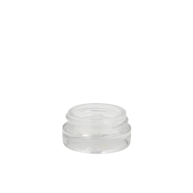 wholesale storage clear glass container skincare eye cream lotion glass jar